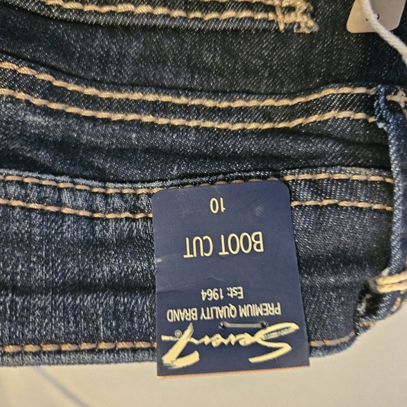 Seven7 bootcut jeans size10..nwt..darkwash..nice looking jean - Picture 4 of 16